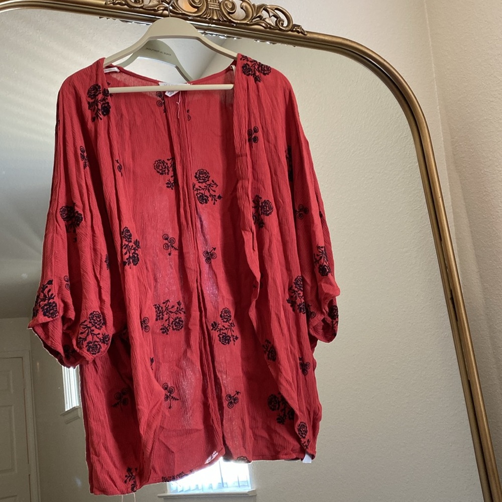 Embroidered Kimono